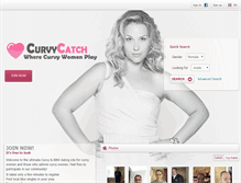 Tablet Screenshot of curvycatch.com